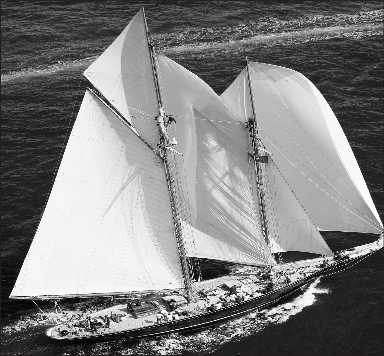 classic yacht photography